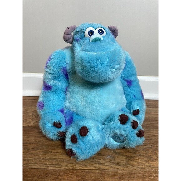 Disney Other - Disney Store Exclusive Monsters Inc Sulley Sully 14” Cute Plush Stuffed Monster.